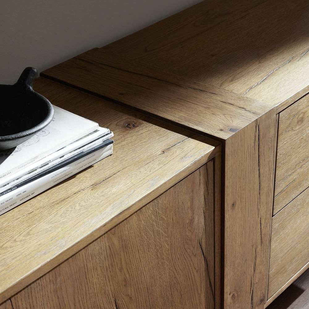 Four Hands - Haiden - Fisher Media Console - Rustic Amber Oak - 239728-001 veiw 11
