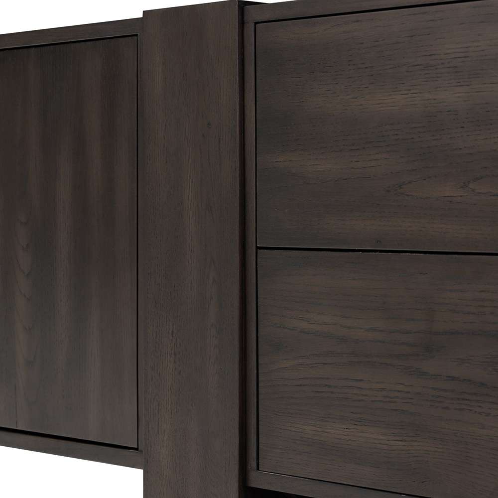Four Hands - Haiden - Fisher Media Console - Smoked Black Veneer - 239728-002 veiw 6