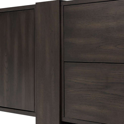 Four Hands - Haiden - Fisher Media Console - Smoked Black Veneer - 239728-002 veiw 6