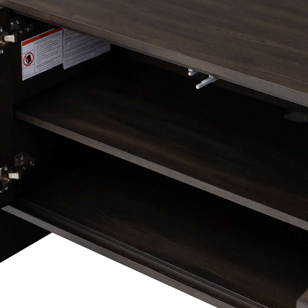 Four Hands - Haiden - Fisher Media Console - Smoked Black Veneer - 239728-002 veiw 8
