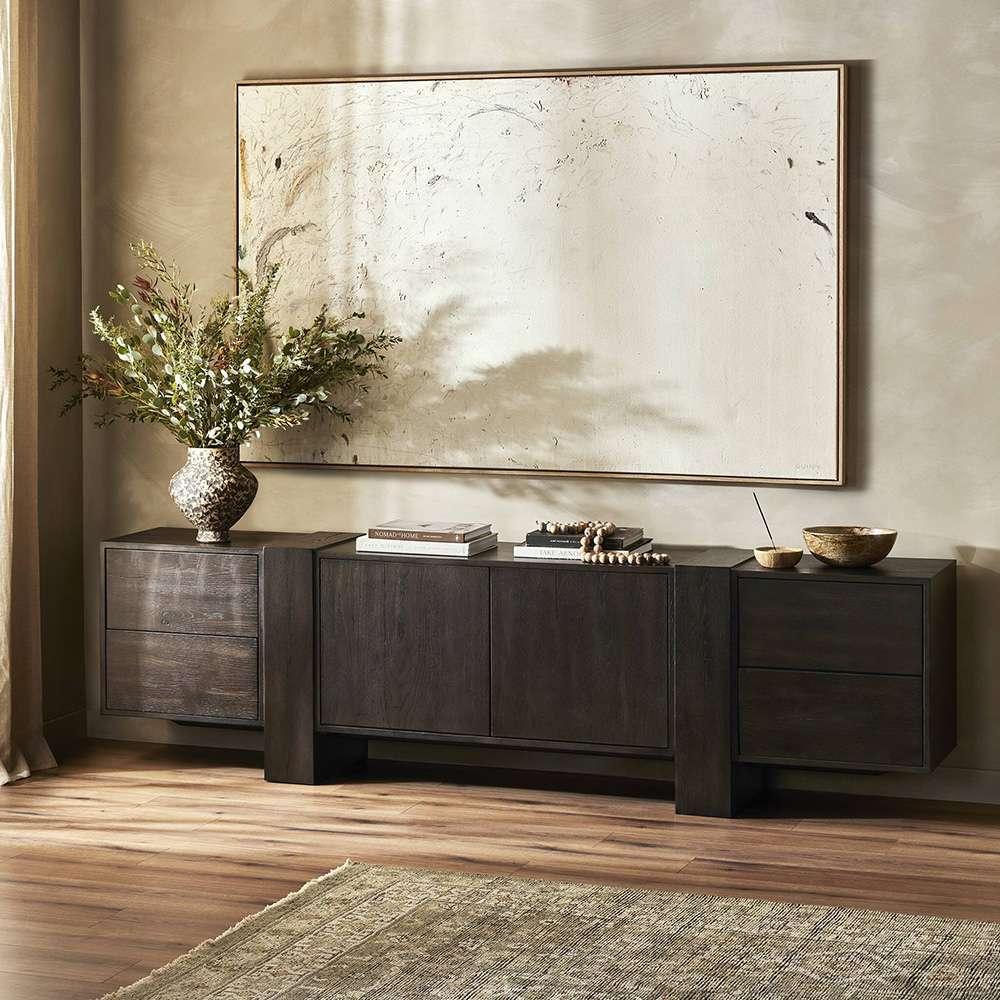 Four Hands - Haiden - Fisher Media Console - Smoked Black Veneer - 239728-002 veiw 11