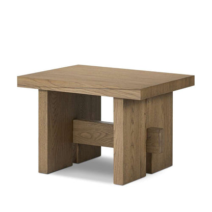 Four Hands - Haiden - Isaac End Table - Rubbed Light Oak Veneer - 239194-002 veiw 1