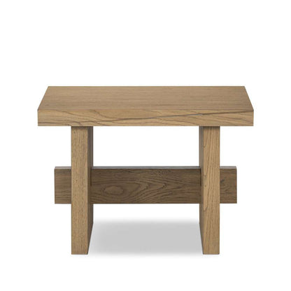 Four Hands - Haiden - Isaac End Table - Rubbed Light Oak Veneer - 239194-002 veiw 7