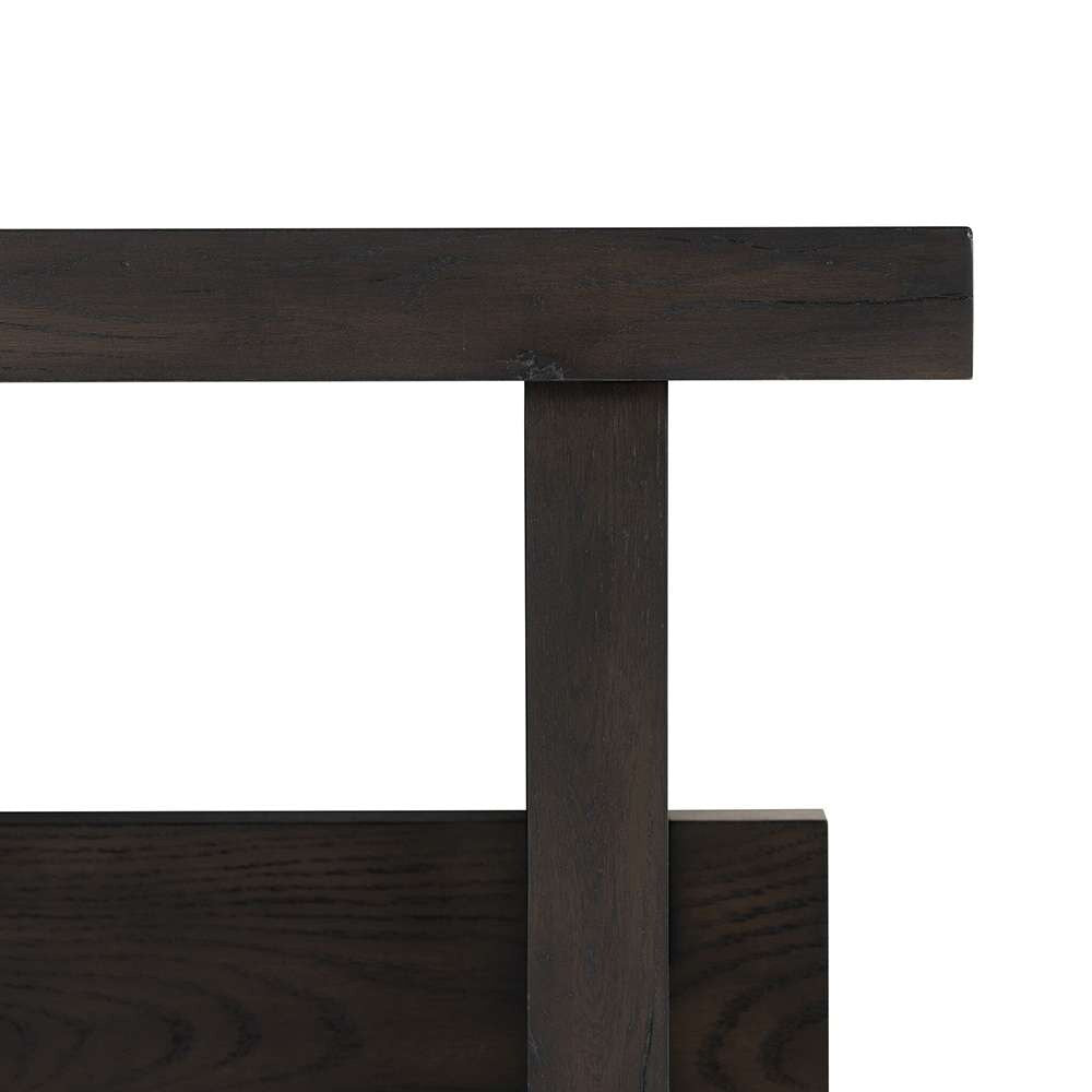 Four Hands - Haiden - Isaac End Table - Smoked Black Veneer - 239194-001 veiw 2