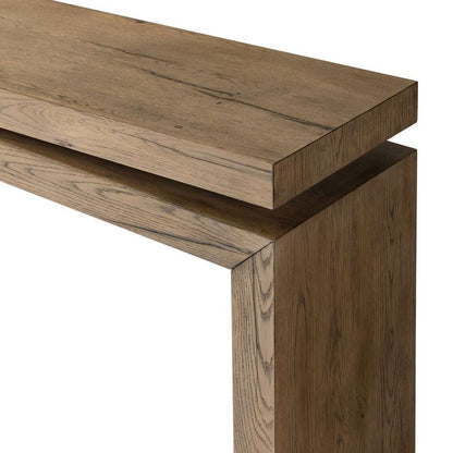 Four Hands - Haiden - Matthes Console Table - Rstic Gry - 107936-010 veiw 3
