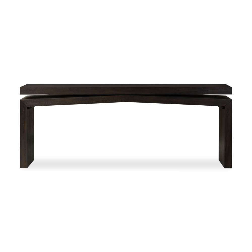 Four Hands - Haiden - Matthes Console Table - Smoked Black - 107936-011 veiw 1