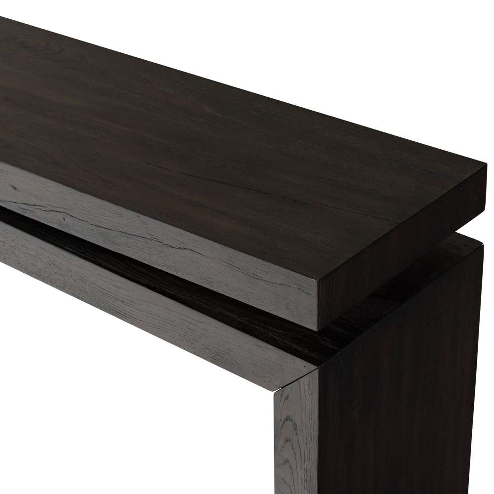 Four Hands - Haiden - Matthes Console Table - Smoked Black - 107936-011 veiw 3