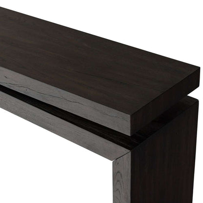 Four Hands - Haiden - Matthes Console Table - Smoked Black - 107936-011 veiw 3
