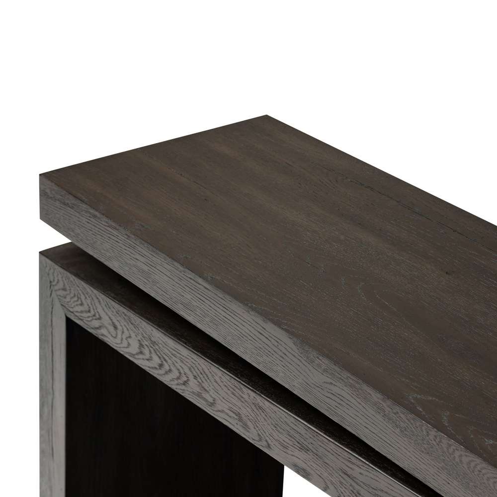 Four Hands - Haiden - Matthes Console Table - Smoked Black - 107936-011 veiw 4