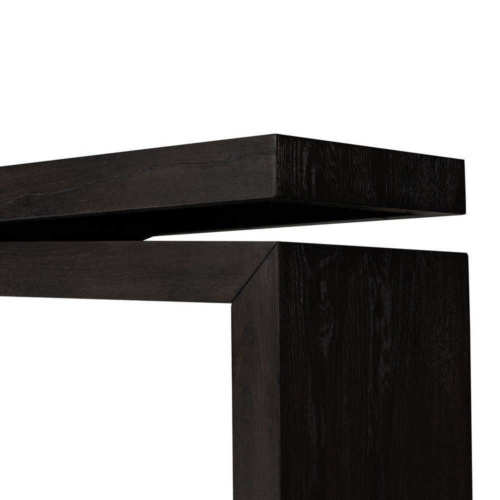 Four Hands - Haiden - Matthes Console Table - Smoked Black - 107936-011 veiw 6