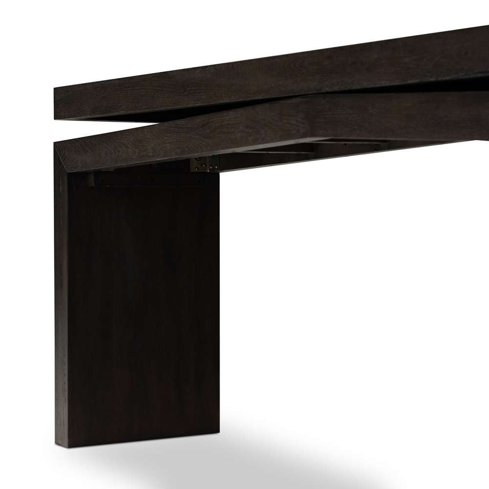 Four Hands - Haiden - Matthes Console Table - Smoked Black - 107936-011 veiw 7