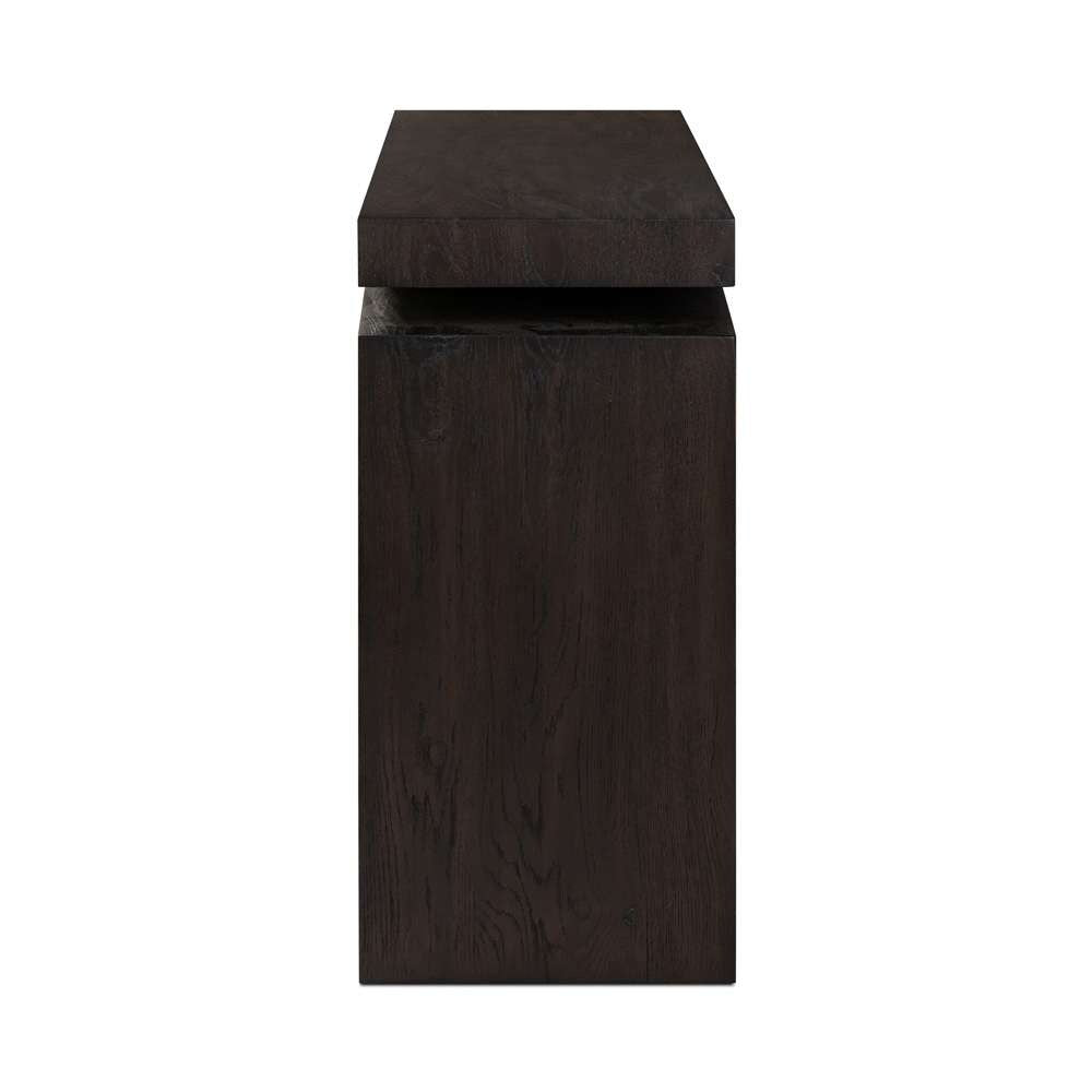 Four Hands - Haiden - Matthes Console Table - Smoked Black - 107936-011 veiw 11