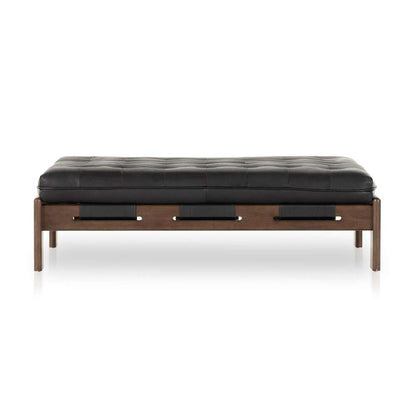 Four Hands - Halston Cocktail Ottoman - Heirloom Black - 230750-001 veiw 2