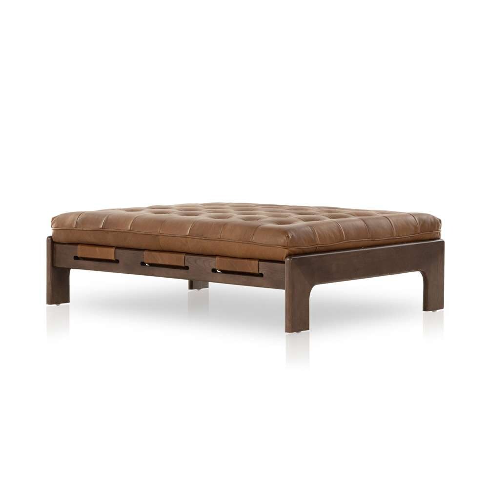 Four Hands - Halston Cocktail Ottoman - Heirloom Sienna - 230750-002 veiw 1