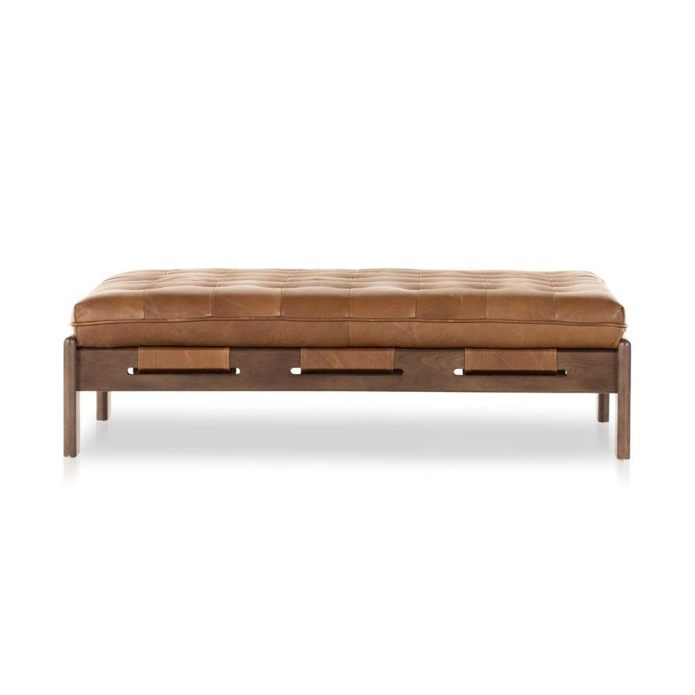 Four Hands - Halston Cocktail Ottoman - Heirloom Sienna - 230750-002 veiw 2