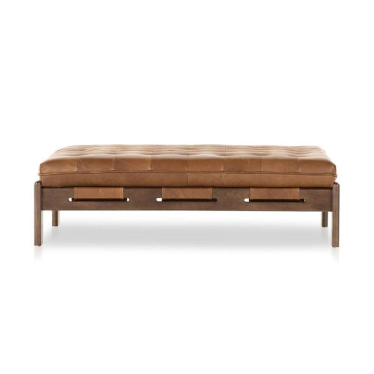 Four Hands - Halston Cocktail Ottoman - Heirloom Sienna - 230750-002 veiw 2