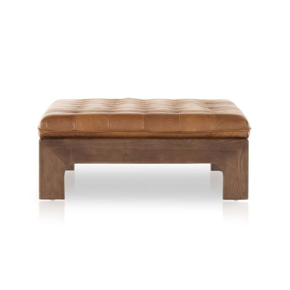 Four Hands - Halston Cocktail Ottoman - Heirloom Sienna - 230750-002 veiw 5