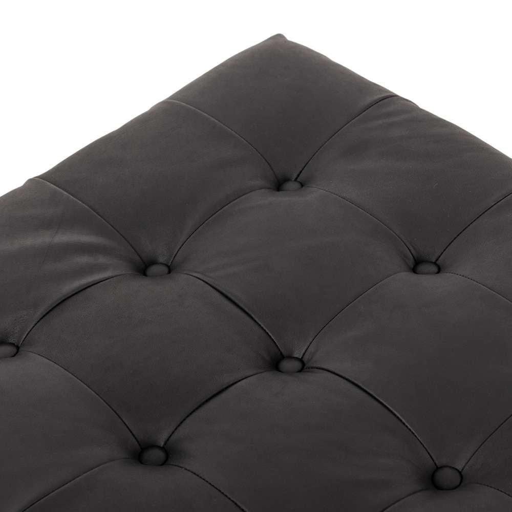 Four Hands - Halston Ottoman - Heirloom Black - 230136-001 veiw 8