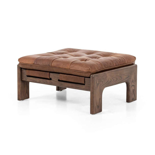 Four Hands - Halston Ottoman - Heirloom Sienna - 230136-002 veiw 1