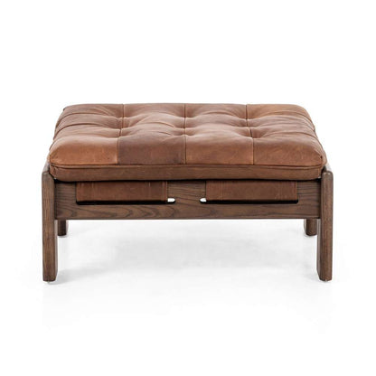 Four Hands - Halston Ottoman - Heirloom Sienna - 230136-002 veiw 3