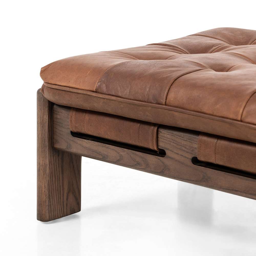 Four Hands - Halston Ottoman - Heirloom Sienna - 230136-002 veiw 6