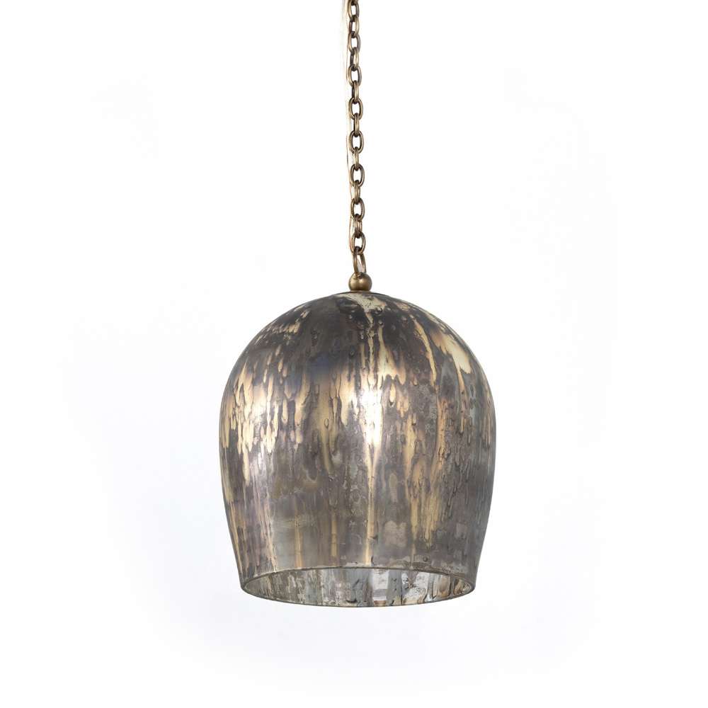 Four Hands - Hutton - Anya Pendant - Distressed Mercury Glass - 226729-001 veiw 1