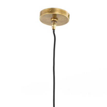 Four Hands - Hutton - Novak Glass Pendant - Antique Brass - 226283-002 veiw 4