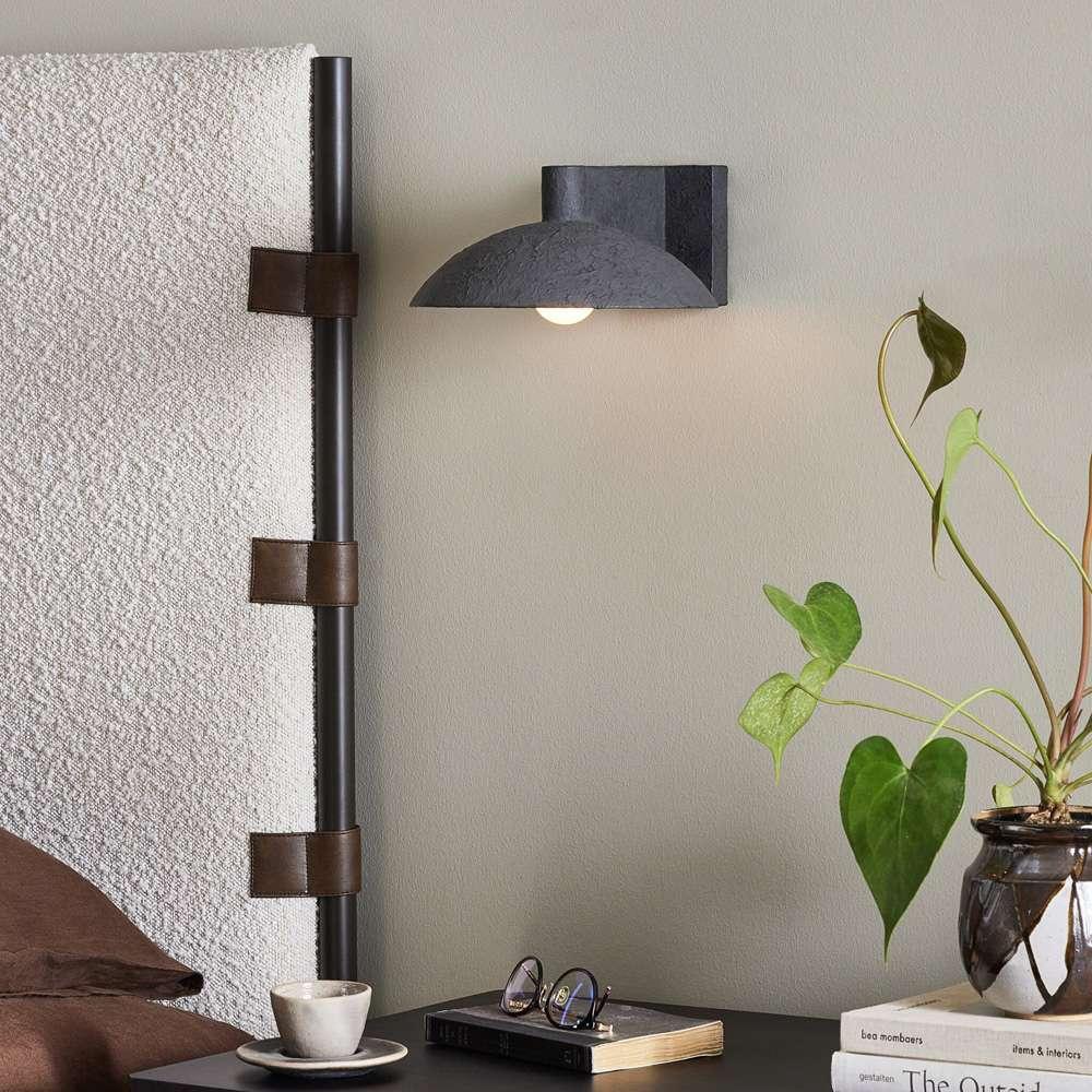 Four Hands - Hutton - Santorini Sconce - Matte Black Plaster - 233289-004 veiw 6