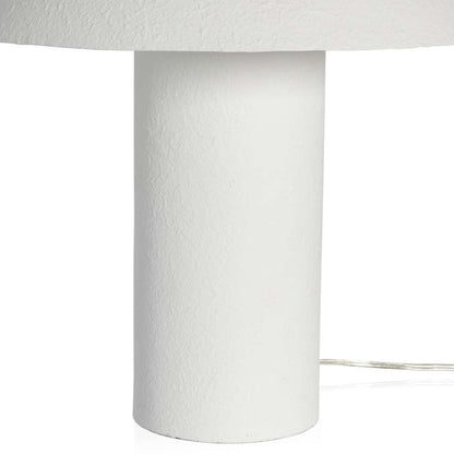 Four Hands - Hutton - Santorini Table Lamp - Matte White Plaster - 232792-001 veiw 6