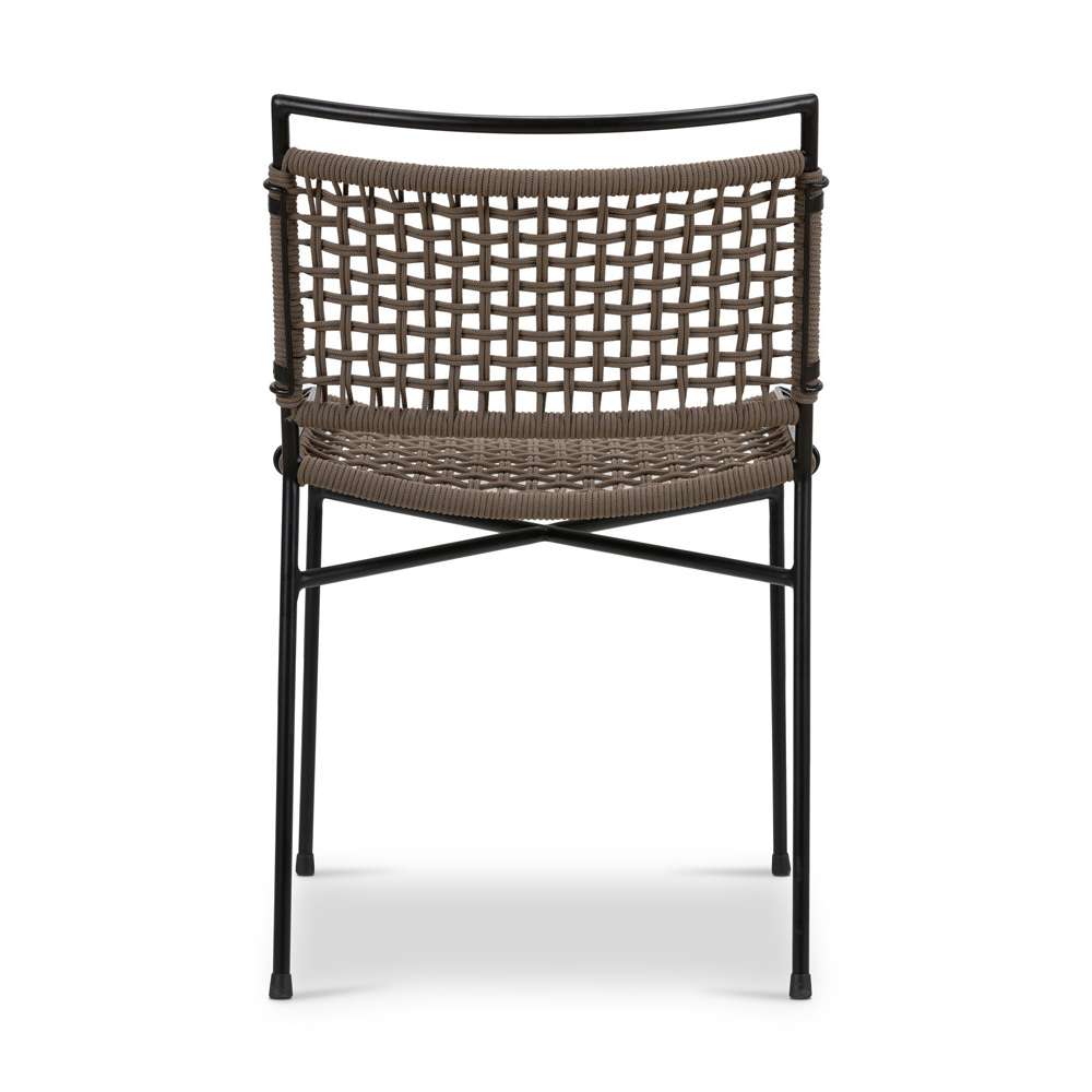 Four Hands - Irondale - Wharton Outdoor Dining Chair - Earth Rope - 235607-001 veiw 2