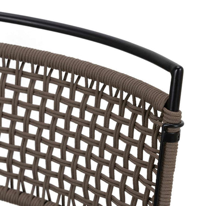 Four Hands - Irondale - Wharton Outdoor Dining Chair - Earth Rope - 235607-001 veiw 4