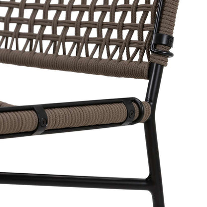 Four Hands - Irondale - Wharton Outdoor Dining Chair - Earth Rope - 235607-001 veiw 7