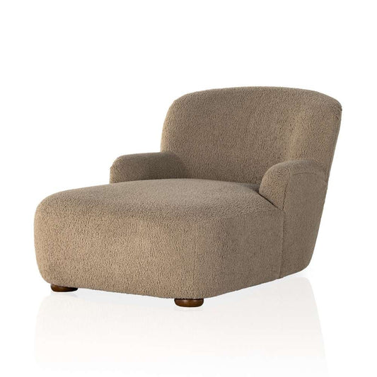 Four Hands - Kadon Chaise Lounge - Sheepskin Camel - 234693-001 veiw 1