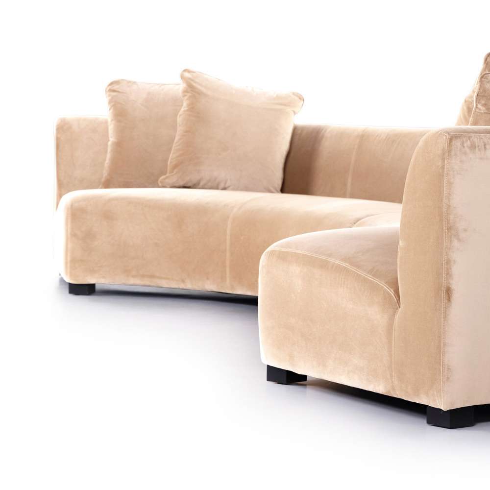Four Hands - Liam Sectional - Surrey Camel - 105763-007 veiw 5