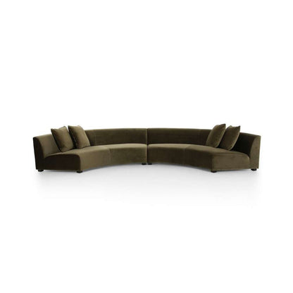 Four Hands - Liam Sectional - Surrey Olive - 105763-008 veiw 1