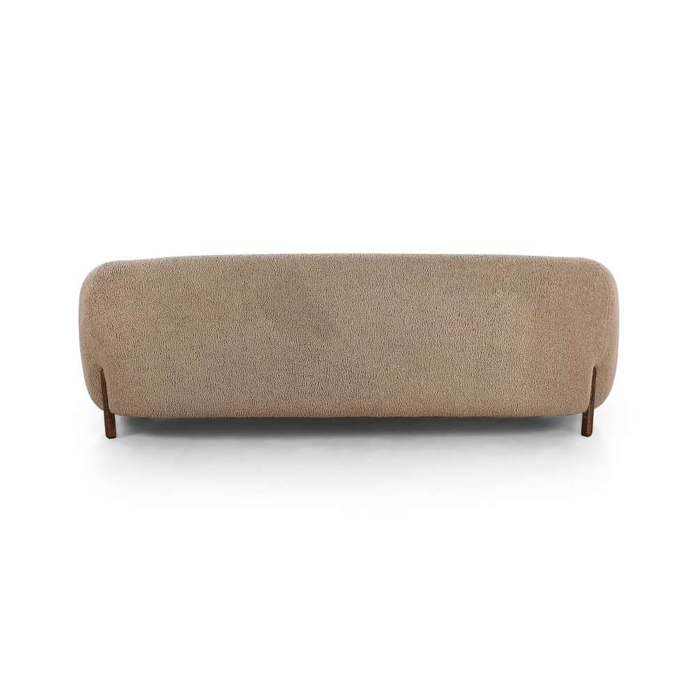 Four Hands - Lyla Sofa - Sheepskin Camel - 226555-012 veiw 4