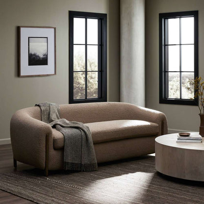 Four Hands - Lyla Sofa - Sheepskin Camel - 226555-012 veiw 5