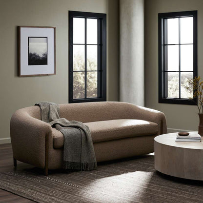 Four Hands - Lyla Sofa - Sheepskin Camel - 226555-012 veiw 6