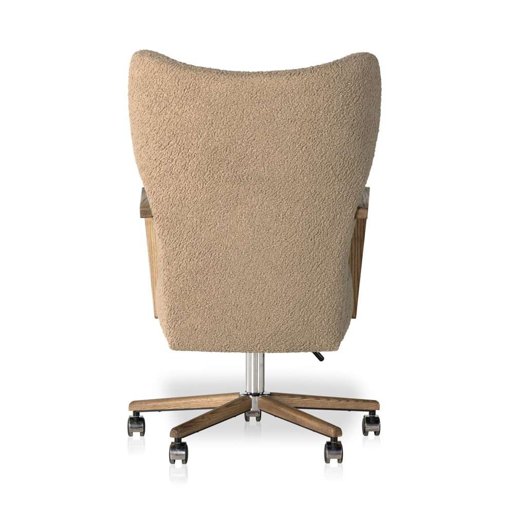 Four Hands - Melrose Desk Chair - Sheepskin Camel - 234109-001 veiw 3
