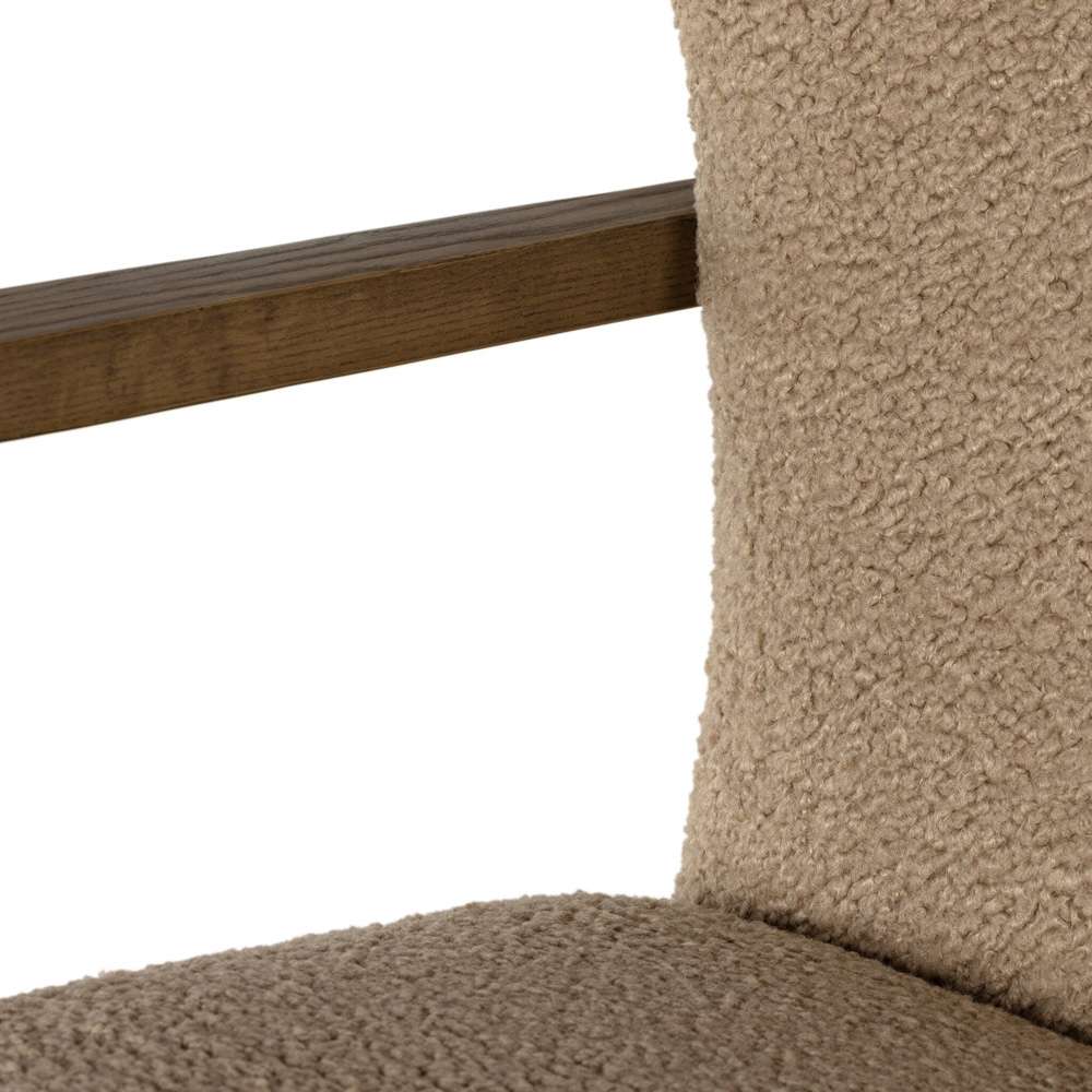 Four Hands - Melrose Desk Chair - Sheepskin Camel - 234109-001 veiw 10
