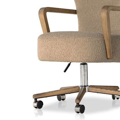 Four Hands - Melrose Desk Chair - Sheepskin Camel - 234109-001 veiw 12
