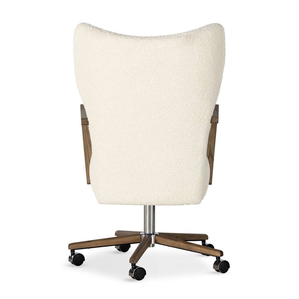 Four Hands - Melrose Desk Chair - Sheepskin Natural - 234109-002 veiw 3
