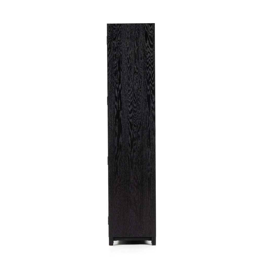 Four Hands - Millie Double Cabinet - Drifted Matte Black - 232216-001 veiw 6
