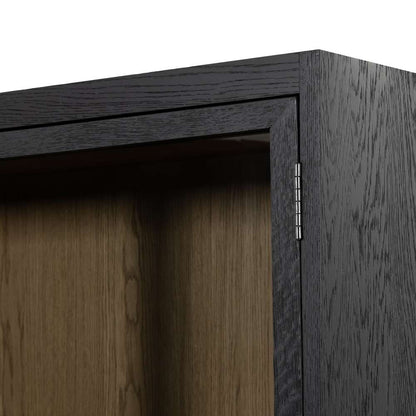 Four Hands - Millie Double Cabinet - Drifted Matte Black - 232216-001 veiw 9