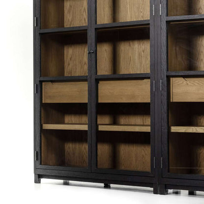 Four Hands - Millie Double Cabinet - Drifted Matte Black - 232216-001 veiw 10