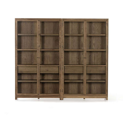 Four Hands - Millie Double Cabinet - Drifted Oak Solid - 232216-002 veiw 2