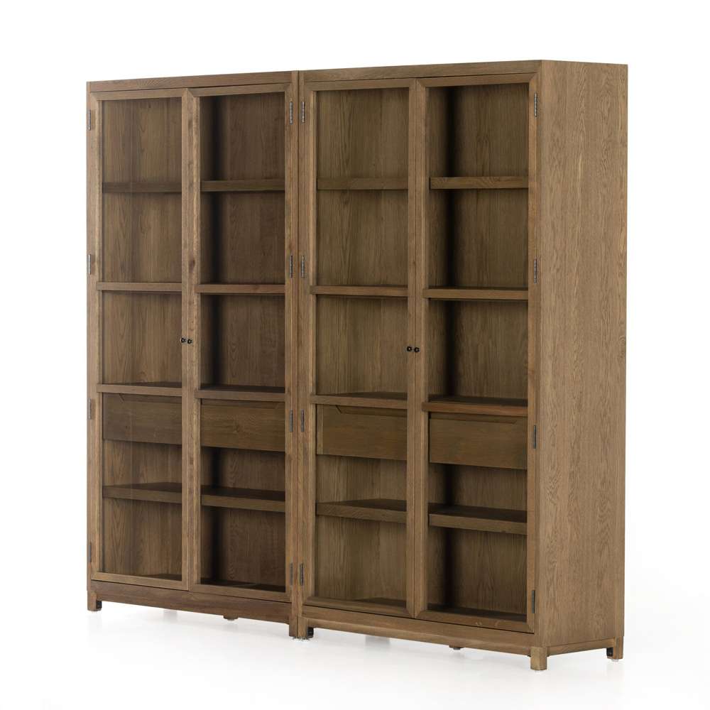 Four Hands - Millie Double Cabinet - Drifted Oak Solid - 232216-002 veiw 8