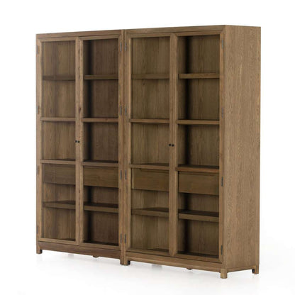Four Hands - Millie Double Cabinet - Drifted Oak Solid - 232216-002 veiw 8