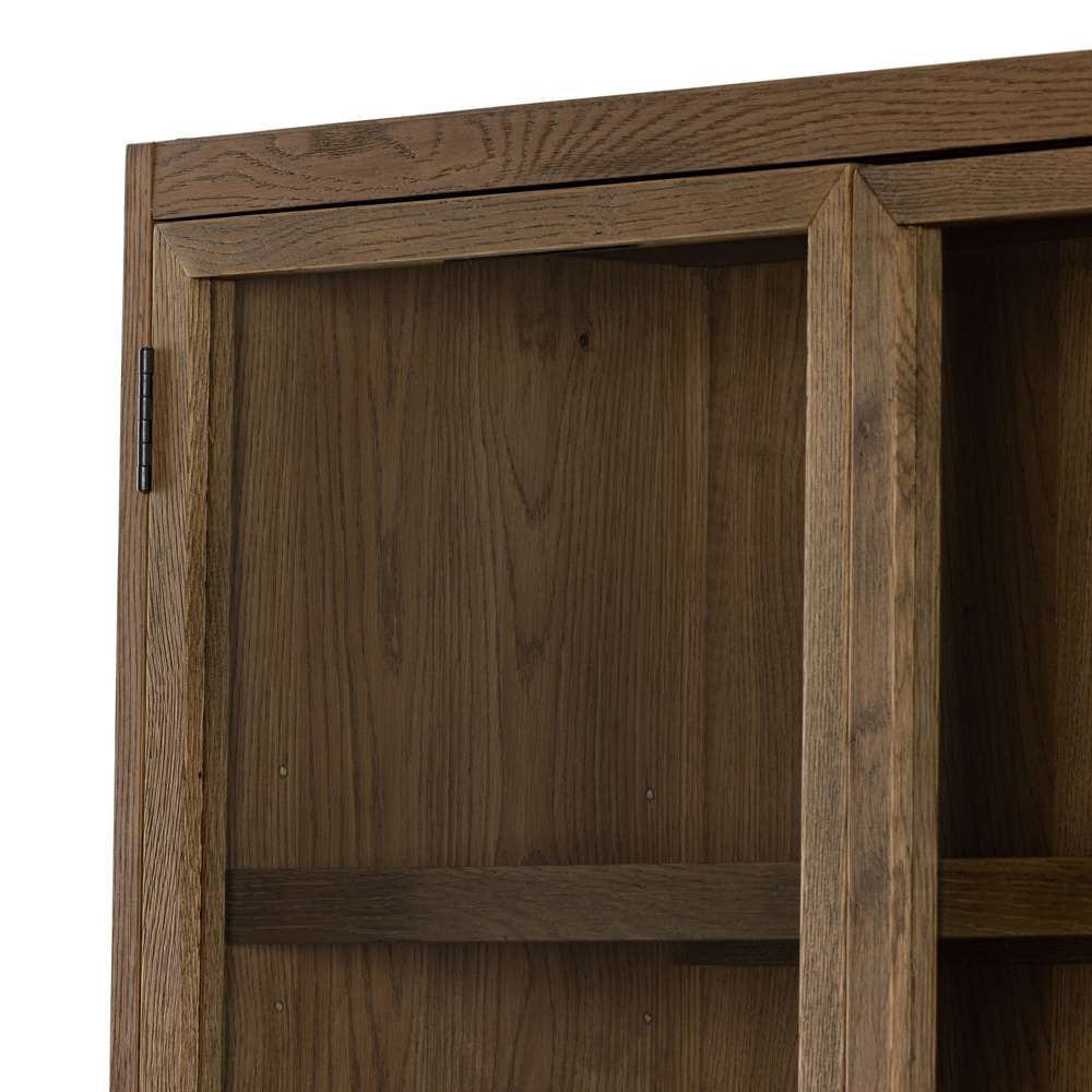 Four Hands - Millie Double Cabinet - Drifted Oak Solid - 232216-002 veiw 9