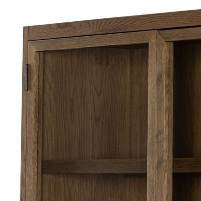 Four Hands - Millie Double Cabinet - Drifted Oak Solid - 232216-002 veiw 9
